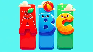 ABC FRUITS and VEGGIES 🍉🍊🍎 | ABC Song for Kids  | Alphabet Songs for Kids | Learn Engilsh