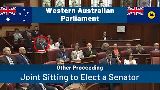 WA Legislative Joint Sitting - 25 November 2020