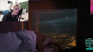 xQc reacts to Drone attack in Moscow