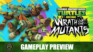 Teenage Mutant Ninja Turtles Arcade: Wrath of the Mutants Preview on Xbox Series X With Deus Legend