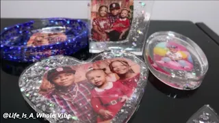 HOW TO PUT PHOTOS IN EPOXY RESIN- DIY PHOTO SOAP DISH & DIY PHOTO REFRIGERATOR MAGNET - GIFT IDEAS