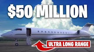 Inside $50 Million Bombardier Global 5000 | Long Range Business Jet