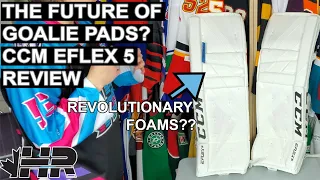 Is this the future of hockey goalie pads? CCM Eflex 5 pads Snap Shot review