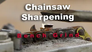 SHARP! Chainsaw Sharpening: Stihl 500i on the Silvey Chaingrinder