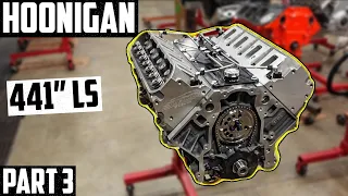 HOONIGAN 700HP 441" 13.25:1 LS Engine Build - Part 3