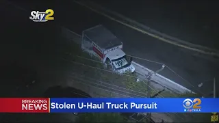 2 In Custody After Pursuit Of Suspected Stolen U-Haul Truck Ends In Long Beach