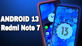 Обновил Redmi Note 7 на Android 13