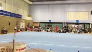 Arabella's floor routine to Pink Panther 2016