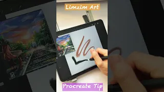 30s mẹo hay procreate 15 | Cách mở tranh tham khảo khi vẽ | Limzimart