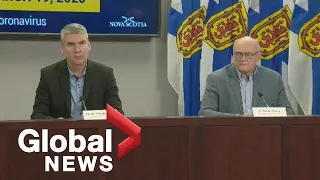 Coronavirus outbreak: Nova Scotia health official calls community spread 'inevitable' | FULL