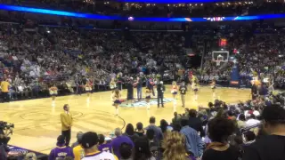 Will Ferrell Hijacks Halftime Show at Pelicans-Lakers Game!