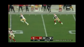 Jarrett Stidham Throws a Interception in Ot leading to a 49ers Game-winning Field goal