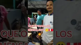 QUE OPINAN LOS VENEZOLANOS DE LA COMIDA PERUANA EN MI LOCAL #peru #peruzolanos #gastronomí #shorts