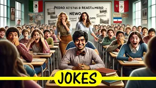 Joke of the Day! - Pedro's First Day: Hilarious History Lesson in 4th Grade! 😂📚