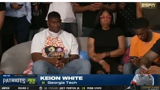 Keion White was not happy about being drafted by the Patriots