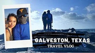 Galveston, Texas Part 1 (Travel Vlog - Tx series) fishing & food