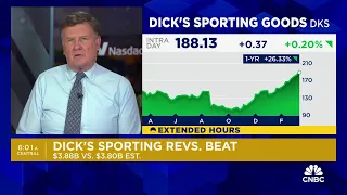 Dick’s Sporting Goods soars past holiday quarter estimates, raises dividend 10%