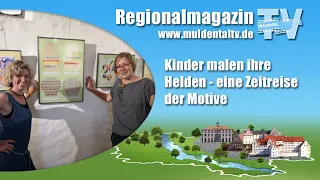 Kinder malen ihre Helden - Eine Zeitreise der Motive