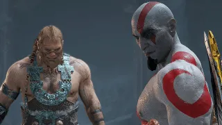 Original Young Kratos VS Sons of THOR Magni & Modi Boss Fight - God of War PC Mods