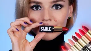 🔥ЭТО ЛУЧШИЕ ПОМАДЫ!🔥LOREAL PARIS SMILE НА ГУБАХ!