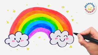 Learn COLORS with Rainbow 🌈 English