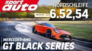 Mercedes-AMG GT Black Series | 6.52,54 min Nordschleife HOT LAP | sport auto Supertest