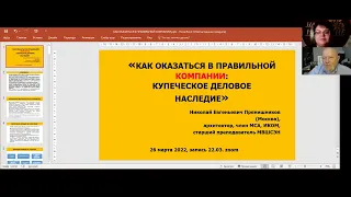 Как оказаться в правильной компании: купеческое деловое наследие. Николай Евгеньевич Прянишников