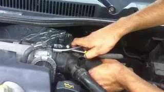 How to clean throttle body on VW golf MK4