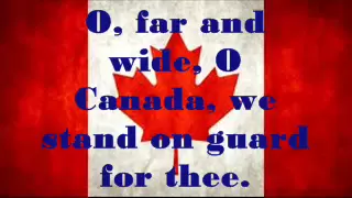 Canadian National Anthem ~ Lyrics