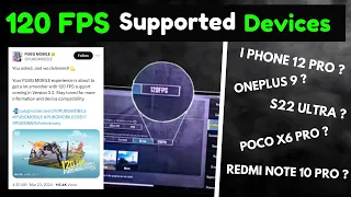Pubg Mobile 3.2 Update 120fps Supported Devices | Advantages and Disadvantages of 120fps