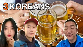 'Mee-ting' culture in Korea (college dudes and girls get wasted together) [3Koreans]