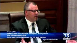 August 6, 2014 Public Safety, Civil Rights and Emergency Management Committee Meeting