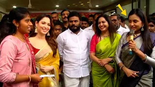 Tamannaah Celebrating Punganur Sankranti | Singer Sunitha | Anchor Suma  | Filmyfocus.com