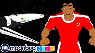 Spaceballs - SUPA STRIKAS | Football Cartoon | MOONBUG KIDS - Superheroes