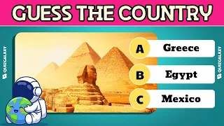 Guess The Country by The Landmark Quiz  👉 40 Country Quiz, Geography Quiz, Famous Landmarks Quiz,
