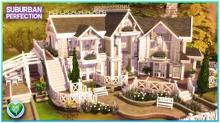 Perfect Suburban Home [No CC] - Sims 4 Speed Build | Kate Emerald