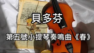 Beethoven Violin Sonata No.5 Op.24 “Spring “ in F major 貝多芬 F大調第五號小提琴奏鳴曲 春天 交響情人夢 のだめカンタービレ