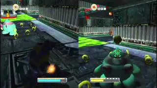 Sonic Adventure 2 Battle: Mech multiplayer gameplay