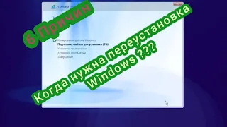 6 причин, по которым вам нужно переустановить Windows.