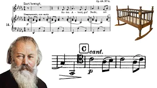 The secret lullabies of Brahms