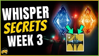 Whisper of the Worm - Secrets Week 3 - EXOTIC SHIP - Karve of the Worm is Available