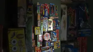 Diwali crackers stash 2019