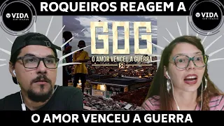 MESTRE! Rockeiros reagem a RAP - GOG O Amor Venceu a Guerra - Respetáculo Vida Sem Trilhos REACT VST