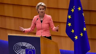 Von der Leyen tells Parliament she will lead the EU to green recovery