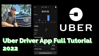 How to use the Uber Driver App in 2022 | Uber Driver Lyft Driver