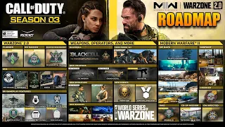 Everything In The Season 3 Roadmap (Modern Warfare 2 & Warzone 2)