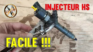 TUTORIAL Diagnosis WITHOUT SUITCASE and REPLACEMENT Injector Scenic 1.9DCI 120ch Renault