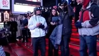 Bobby & Anastasia's Proposal Flash Mob   Times Square