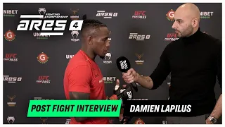 #ARES4 [Post Fight Interview] : Damien Lapilus