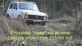 Нива 2123 на contyre expedition 215 65 r16